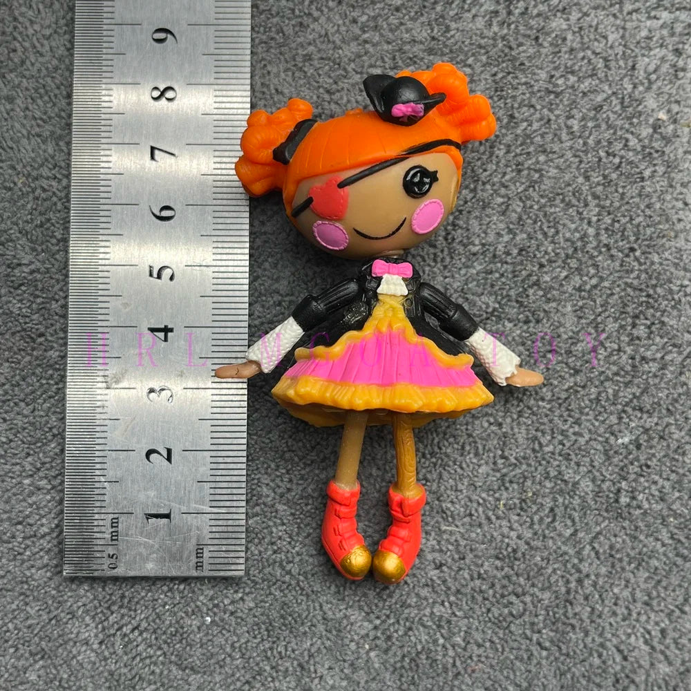 Original 8-10cm Lalaloopsy Little Sister Multi-style Dolls PVC Girls' Holiday Gift Collection Toys - A7-1PC