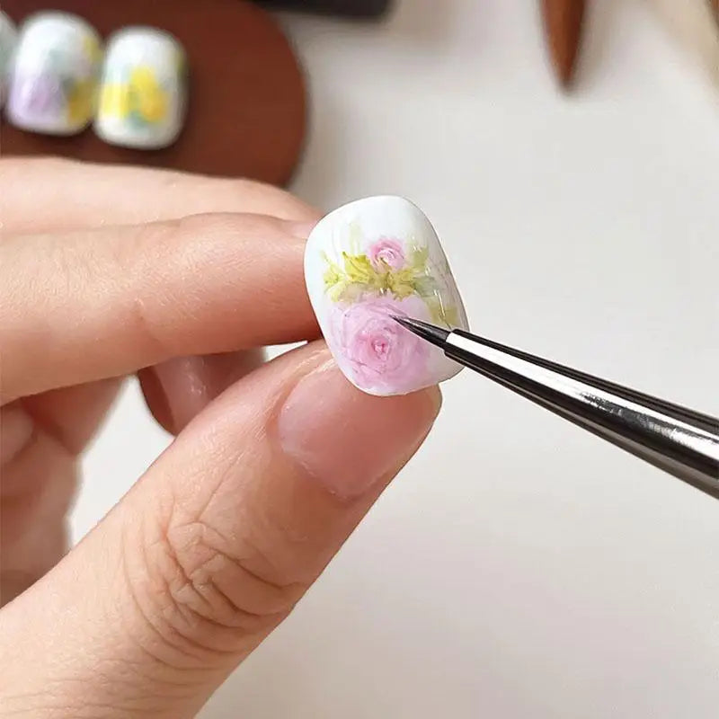 Professional Sandalwood Nail Glue Phototherapy Brush UV Gel Painting Pen Nail Art Liner Drawing Brush Manicure Brush Tool Sal