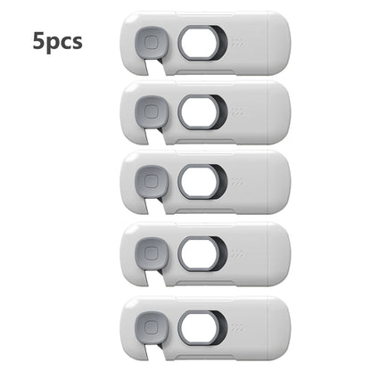 1/2/3/5pcs Child Safety Cabinet Lock Security Protection Home Refrigerator Safety Buckle Baby Anti-Pinch Hand Drawer Door Loc