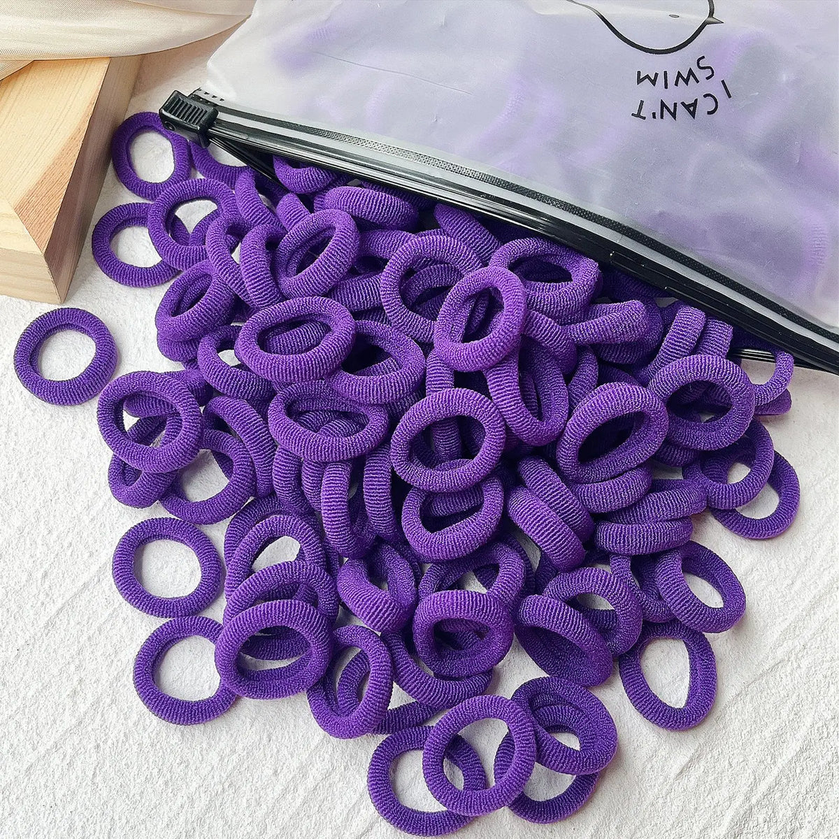 20/50pcs Kids Elastic Hair Bands Girls Sweets Scrunchie Rubber Band for Children Hair Ties Clips Headband Baby Hair Accessori