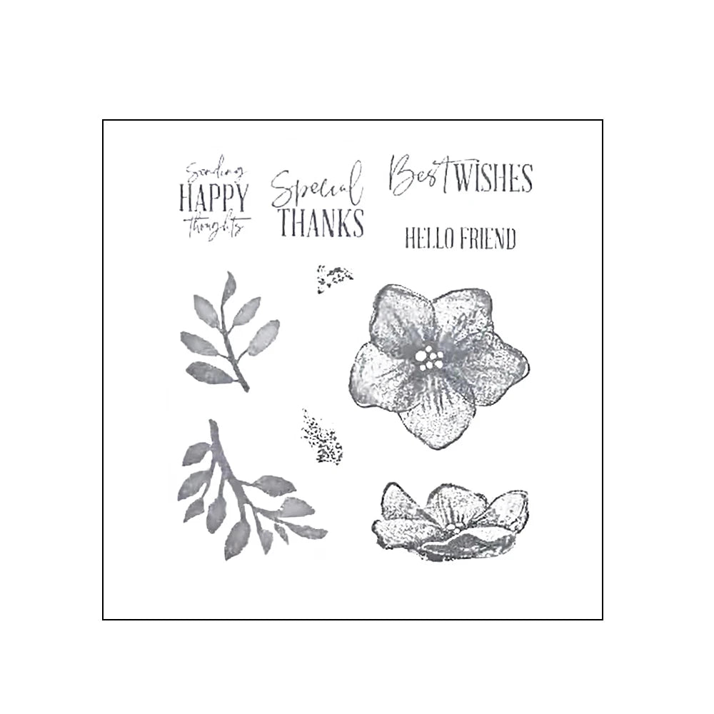 Spring 2026 April New Arrivals Stamp Dies Opulent Oasis Boutique Blossoms Thanks Man DIY Greeting Scrapbook Molds Mother's Da
