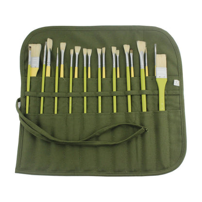 Watercolor Brush 2-In-1 Soft Round Tip For Printmaking For DIY Crafts