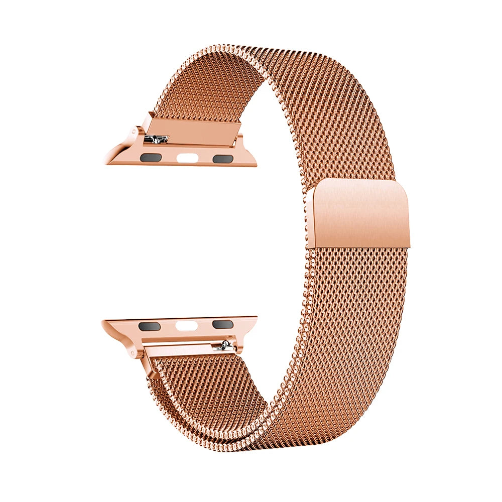 Milanese Strap For Apple Watch Ultra 2 3 49 46mm 42mm 44 40 45mm 41mm 38mm Bracelet For iWatch Series 11 10 9 3 6 5 SE 7 8 St