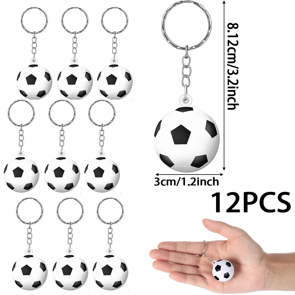 Soccer Party Favors Football Theme Bracelets Keychain Pin Ball Maze Game Gifts Birthday Party Pinata Fillers Christmas Gift -