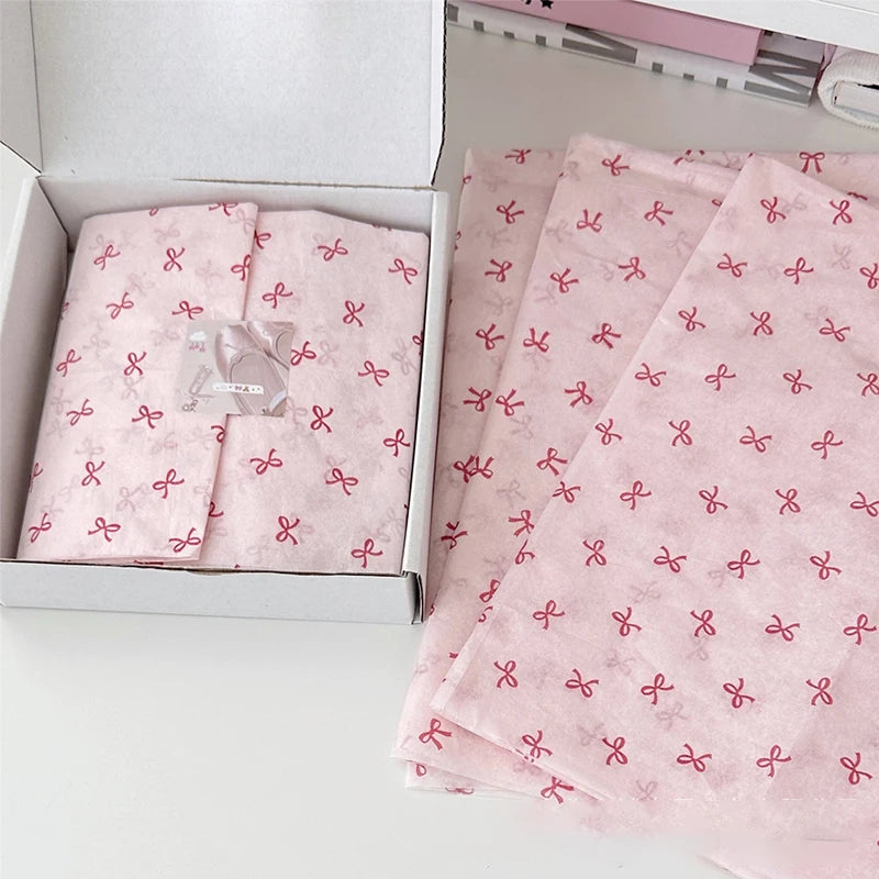 10pcs Bowknot Sydney Paper Hand-Kneaded Paper Cotton Paper Bouquet Flower Wrapping Paper Flower Wrapping Paper Cake Baking Gi