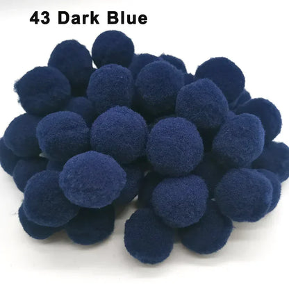 Mini Fluffy Soft Pom Poms Pompoms Ball,Handmade Craft Toys,Wedding Christmas Decor,DIY Sewing Supplies,8mm,10mm,15mm,20mm,30m