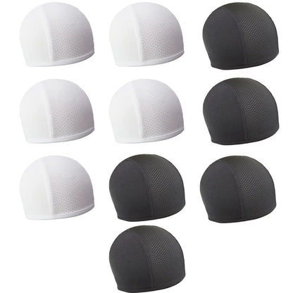 1/2pcs Motorcycle Helmet Inner Cap Hat Quick Dry Breathable Hat Racing Cap Under Helmet Beanie Cap Motocross Motor Helmet Hat