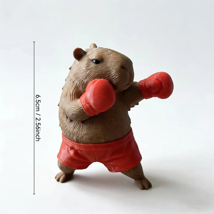 Cute Capybara Ornament, Desktop Office Decoration, Car Decor, Creative Animal Model, Collectible Figurines, Car Ornament - Ch