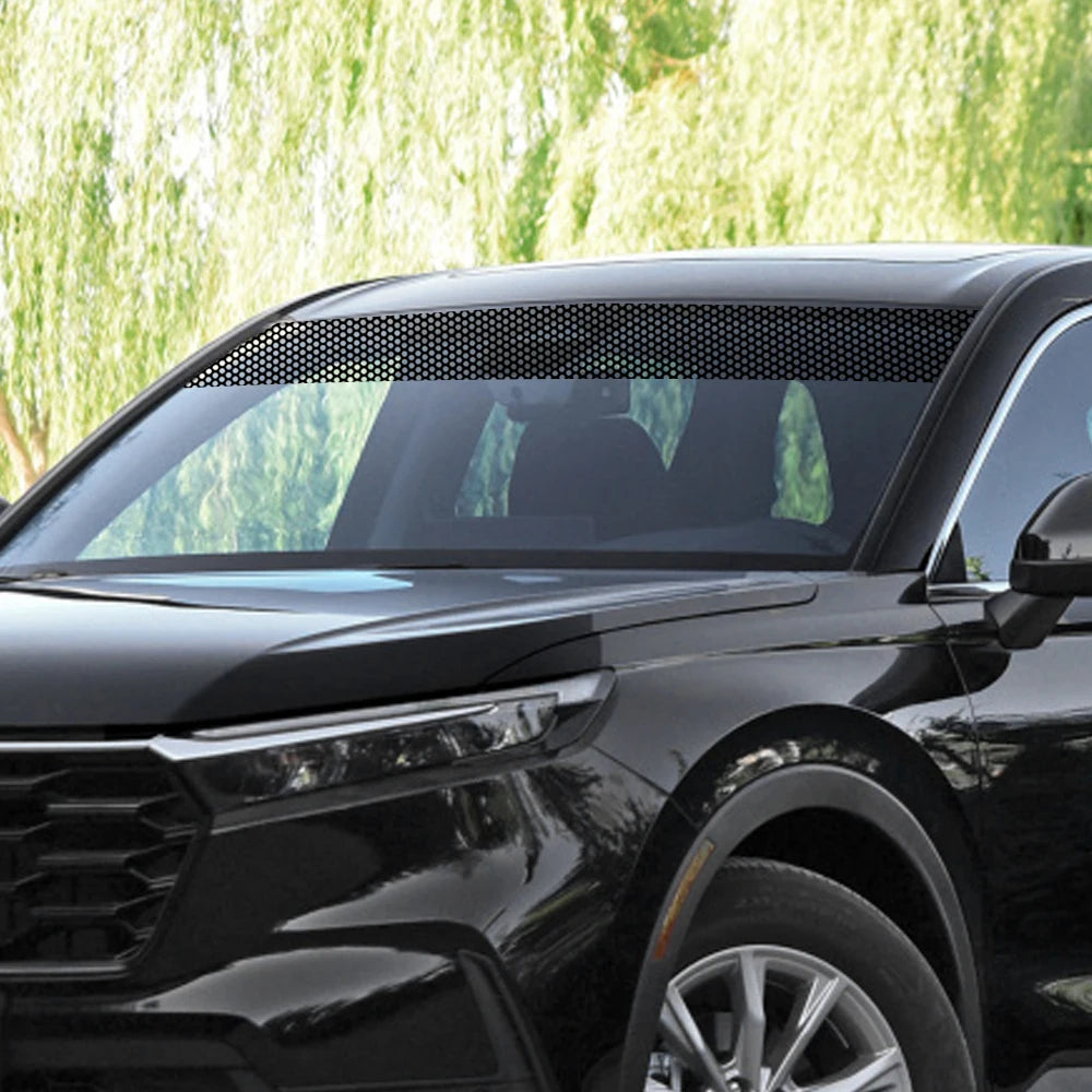 Car Sunshade Stickers Auto Front Windshield 3D Vinyl Film Rear Gear Sunshade Decorative Decals Stickers Cars Decorative Stick
