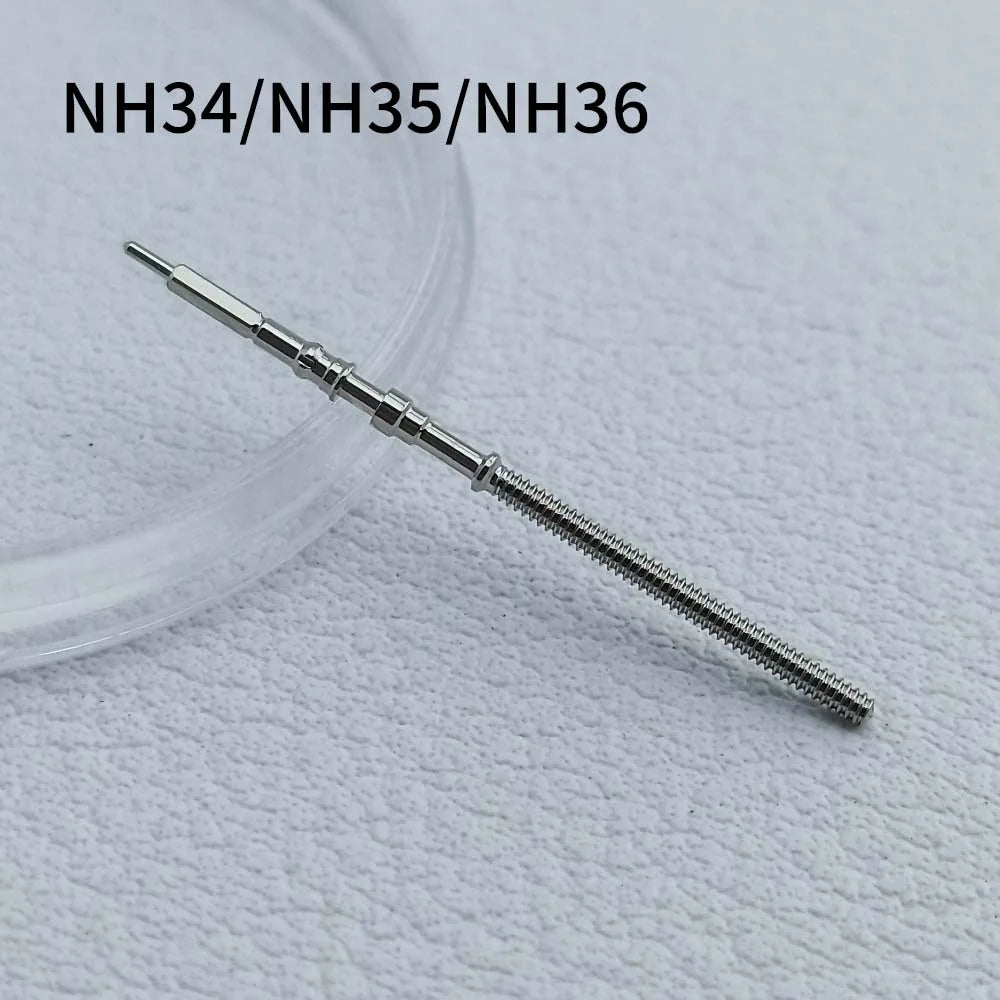 NH35 Stems 10Pcs/3Pcs Movement Watch Stem Crown Kit Watch Parts For NH34 NH35 NH36 VK63 Miyota8215 Stem Spare Parts - 05
