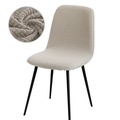 Higher Quality Velvet Chair Cover 1/2/4/6 pcs Stretchable Chair Cover For Dining Room 2 Type of Fabrics Chair Slipcover For H