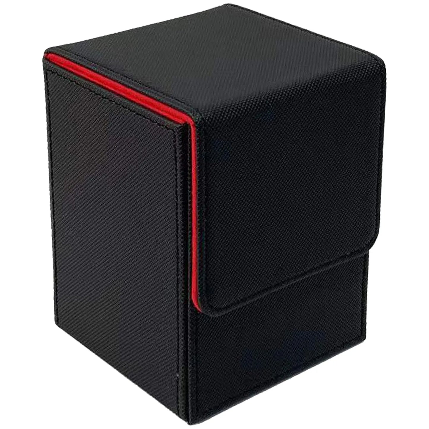 Card Fit For 100+Single Sleeved Cards , Leather Trading Commander Deck Box Compatible With Card Deck,Game Card Box