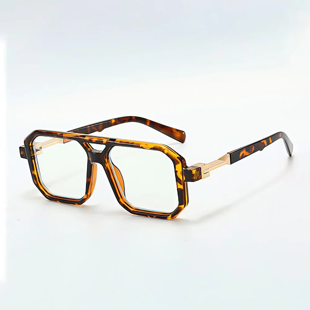 Light Frame Anti Blue Glasses Transparent Black Optical Glasse Women Men Square Eyewear Blocking eyeglasse Spectacle Eyeglass