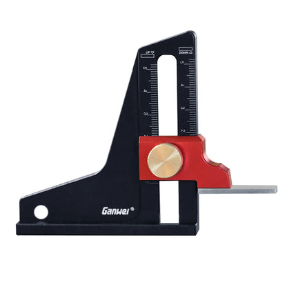Precision Height Gauge - Metric Depth Measurement Tool, Ideal for DIY Projects, Woodworking Tools for Table Saw, Router Table
