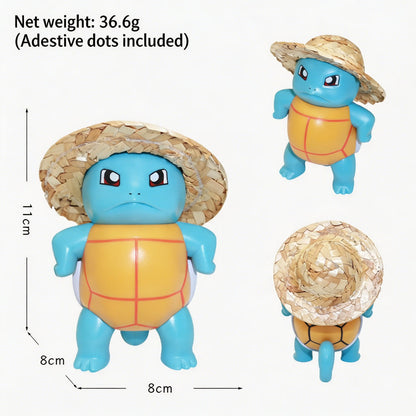 Pocket Monsters Bulbasaur collectible figure display Cartoon-style cute handcrafted model living room tabletop decoration gif