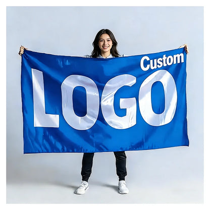 Custom Any Size Banner Flag With Logo Personalized For Birthday Graduation Festival Event Shop Home Wall Decor