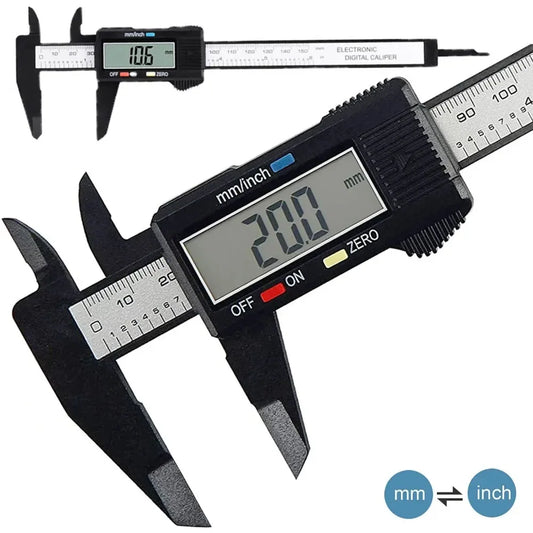 Digital Vernier Caliper Measuring Gauging Inspection Tool, Calibrator Precision Job Measurement & Analysis Instruments Gauge