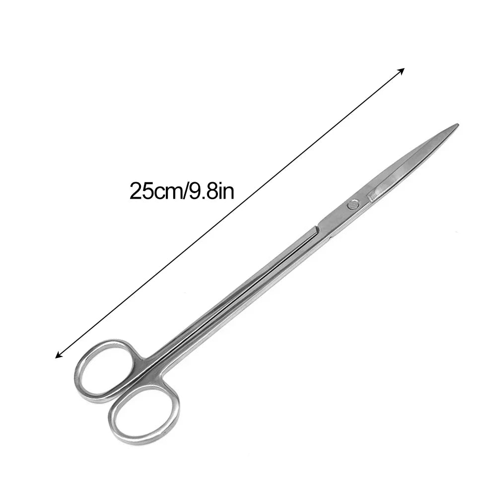 Stainless Steel Fish Tank Plants Tools Aquarium Cleaning Tools Scissors Tweezers Wave Scissors Pet Aquarium Supplies Accessor