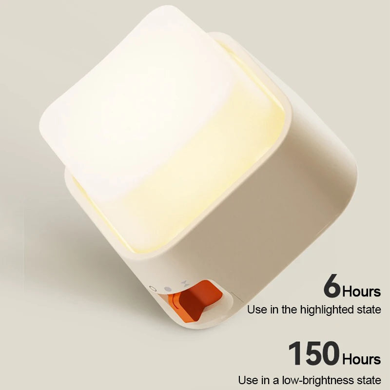 LED Night Lights Bedside Table Lamp Room Decoration USB Rechargeable Led Lamp Decor Holiday Baby Bedroom For Birthday Gift