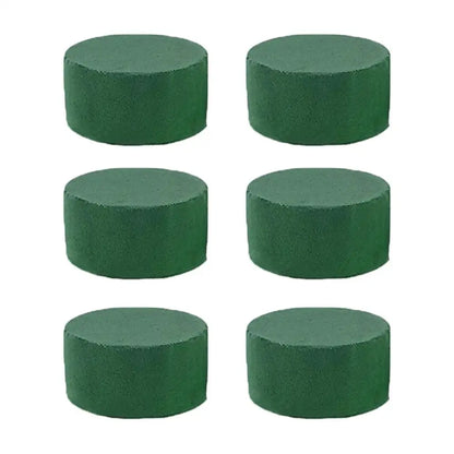 6Pcs Floral Foam Blocks for Fresh and Artificial Flowers Dry Wet Flower Mud Flower Arrangement Home Party Holiday Decorations