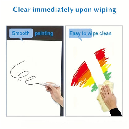 Erasable Magnetic Whiteboard Sticker, Self-adhesive Wall Whiteboard, Suitable for Back-to-school Season, Classroom Office Use