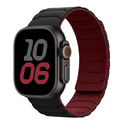 magnetic Strap For Apple Watch Band ultra 2 3 49mm 44mm 40mm 41mm 46mm 42mm 45mm 38 Silicone Bracelet IWatch Series 11 9 8 SE