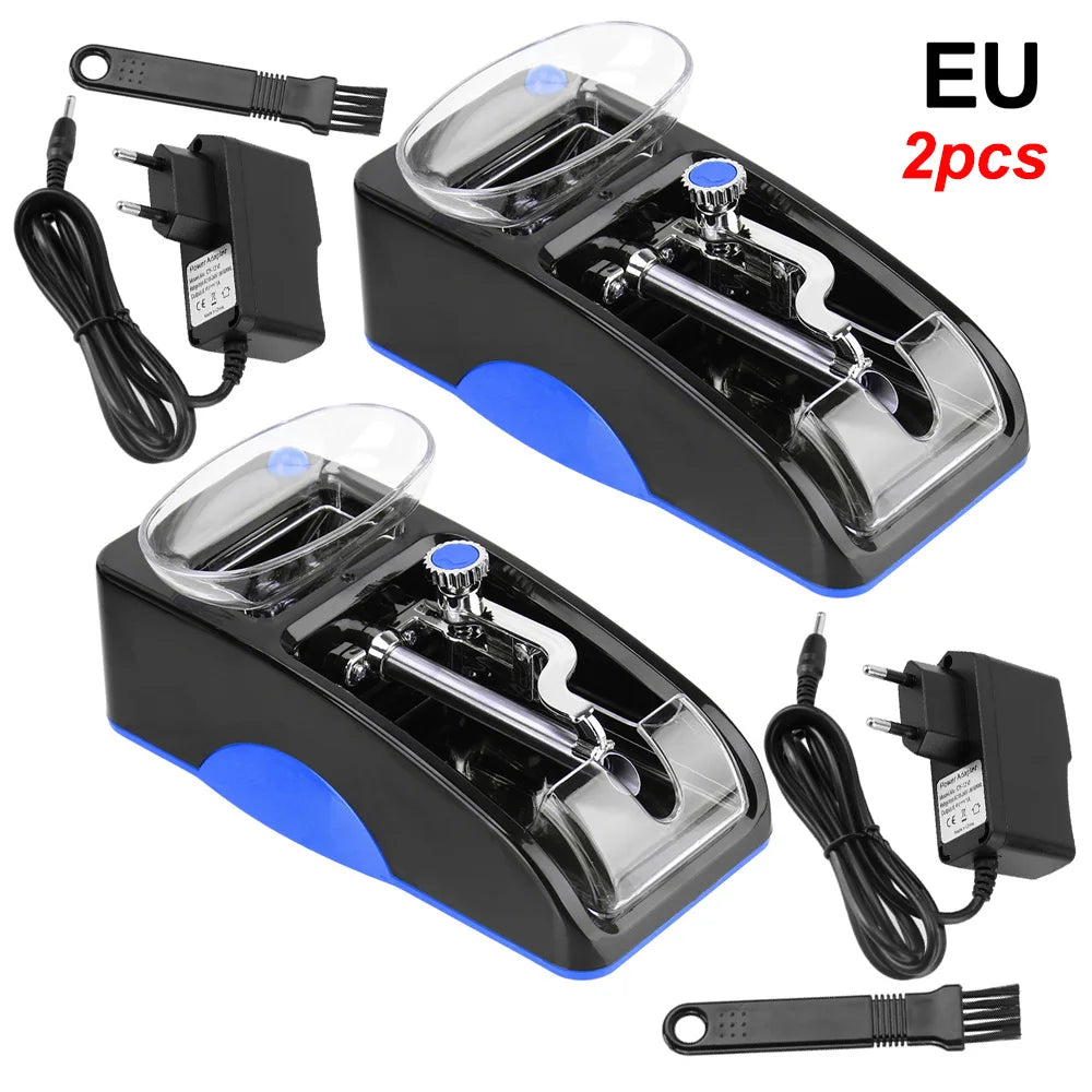 110V/230V Electric Automatic Cigarette Rolling Machine Cigar Roller Smoking Tool EU US Plug Injector Maker DIY Accessories - 