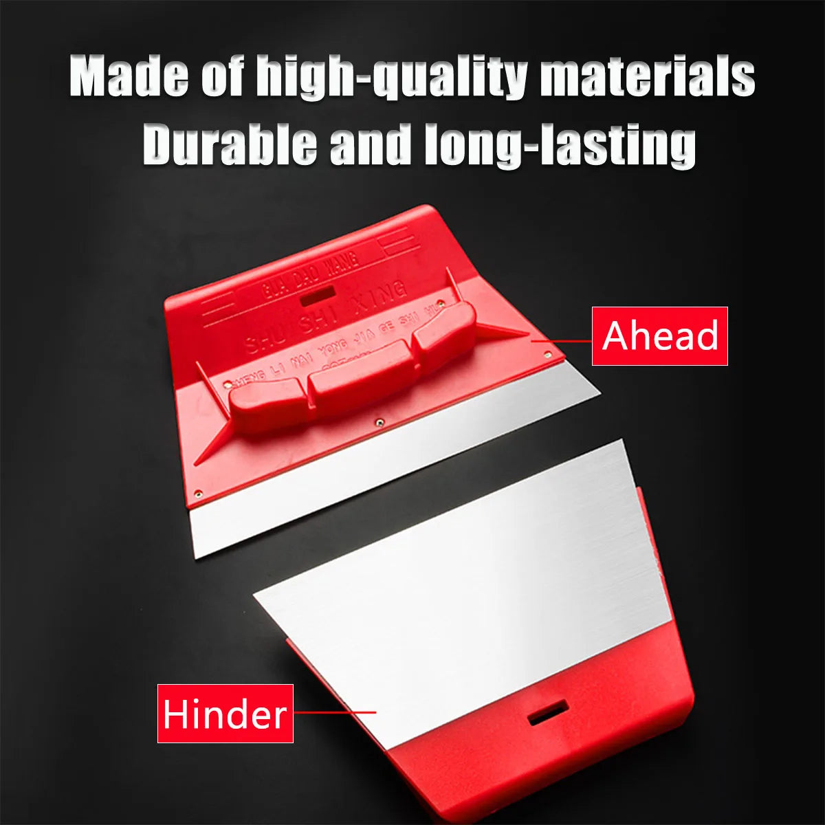 New Putty Scraper(8, 15in), Stainless Steel Paint Scraper, Taping Knife Tool for Repairing Applying Putty, Cement, Adhesive