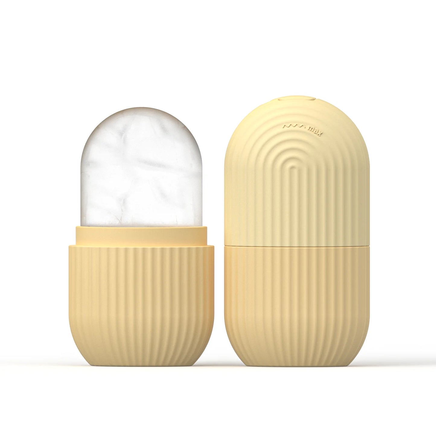 1pc silicone face ice cube mold for Beauty and Skin Care silicon face ice roller - Gold