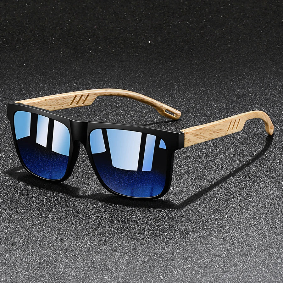 Fashion Vintage Square Square Frame Sunglasses Men Women Fishing Driving Man Designer Sun Glasses Eyewear