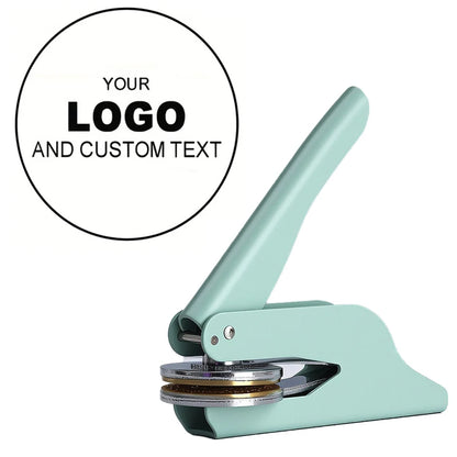 Personalized Book Embossers Stamp Custom Library Book Embosser with Name Logo Design Embossing Stamp Company Wedding Seals DI