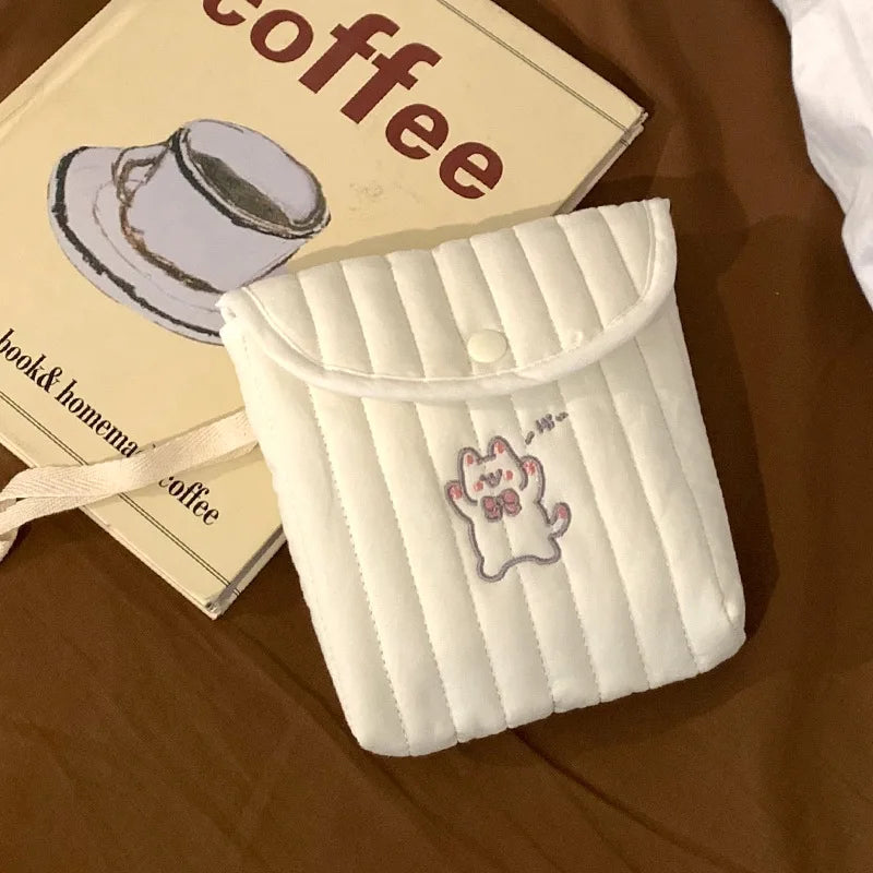 Cute Sanitary Napkins Menstruation Towel Storage Bag Portable Mini Student Tampon Monthly Bag Storage Bag - maomi