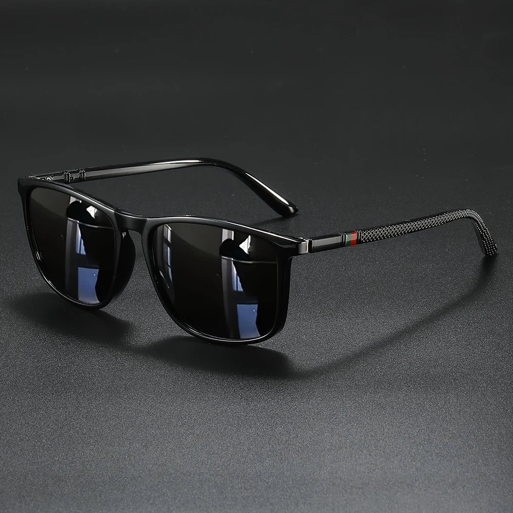 1_2pcs Luxury Square Vintage Polarized Cycling Sunglasses UV400 Men Women Fashion Eyewear Travel Driving Fishing Sun Glasses