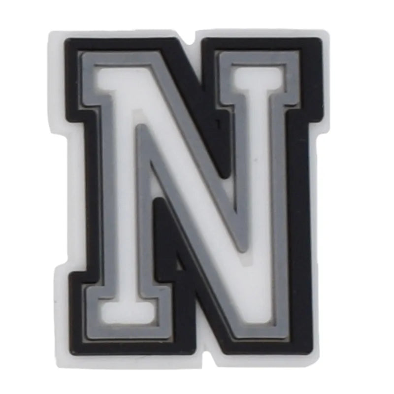 1 Piece Shoe Charms Accessories Pvc Shoe Decorations Letter 26 Options To Choose From Alphabet Ornament Pins Party Gift
