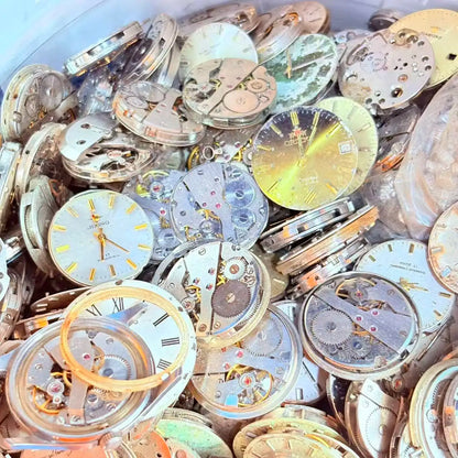 Watch Accessories Miscellaneous Mechanical Movements Steampunk Movements DIY Mixed Movements, Randomly Shipped No Exercise