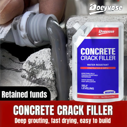 Elastic Gray Concrete Gap Sealant 350/500ML Anti-Aging Weatherproof Cement Floor Joint Repair Glue