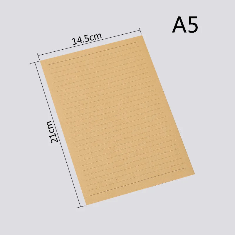 10pcs Vintage Kraft Paper Envelopes, Wedding Party Invitation Card Envelopes, Multifunctional Paper Envelope - 10 PCS paper B