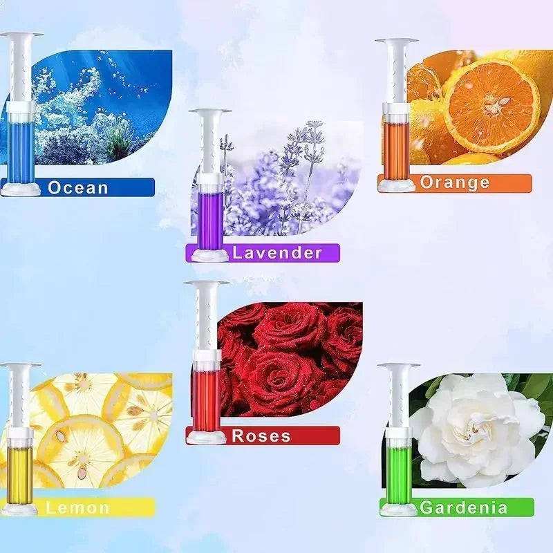 Toilet Cleaner Gel Stick Tablet Products Liquid Fragrance Cleaning Deodorization Odor Lasting Solid Aromatherapy Air Freshene