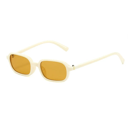 KLASSNUM Vintage Sunglasses Men Women 2026 Trendy Eyewear Rectangle Sun Glasses Anti UV400 Shades Eyepiece Small Square Glass