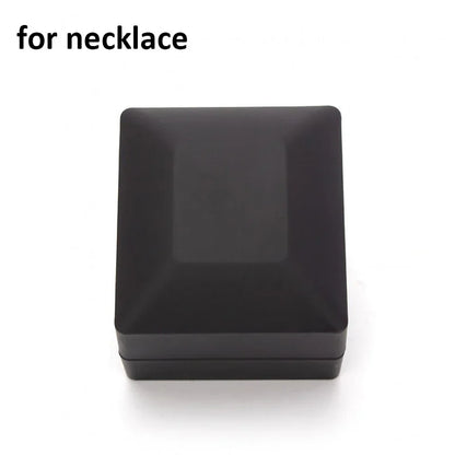 Jewelry Box with Light for Display Gift Earring Necklace Engagement Rings Case Packaging Showcase LED Boxes Cases Packaging B