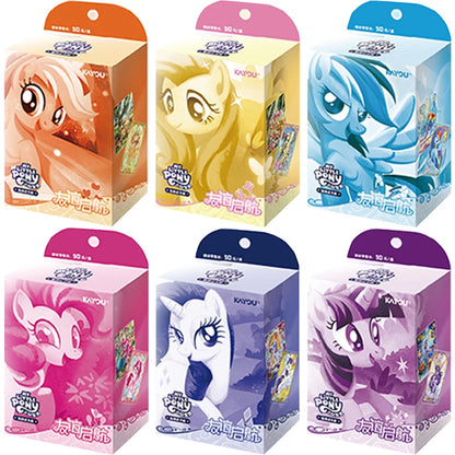 KAYOU Genuine My Little Pony Card Cute Funny Party Friendship Eternal Cards SGR Princess Anime Game Collectible Cards Toys Gi