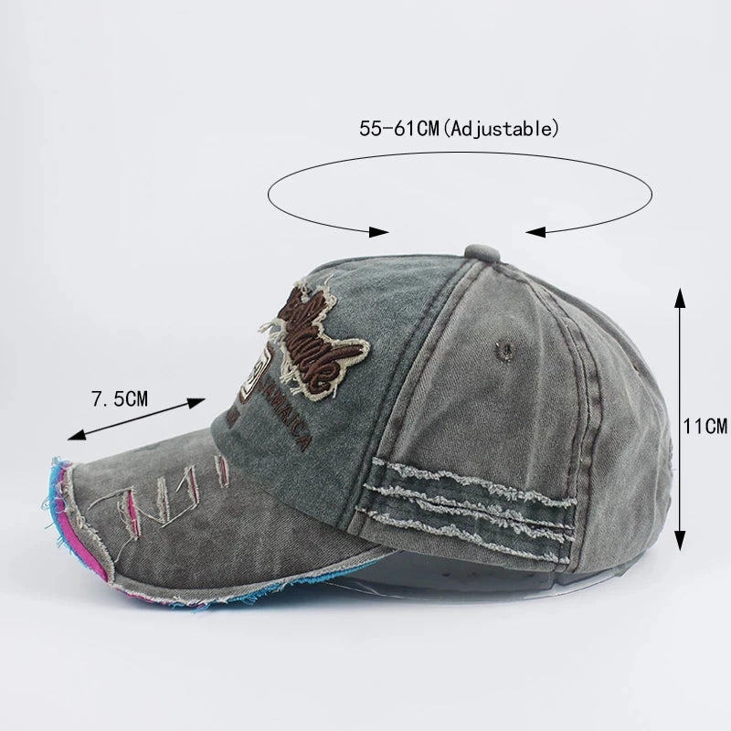 Washed Cotton 1969 Embroidery Baseball Caps For Women Men Sport Visors Vintage Snapback Cap Unisex-Teen Hip Hop Hat Bone Dad 