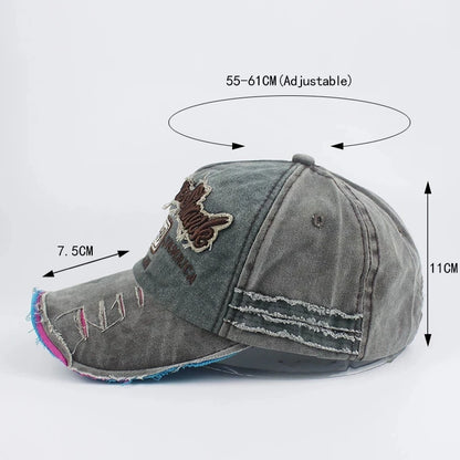 Washed Cotton 1969 Embroidery Baseball Caps For Women Men Sport Visors Vintage Snapback Cap Unisex-Teen Hip Hop Hat Bone Dad 
