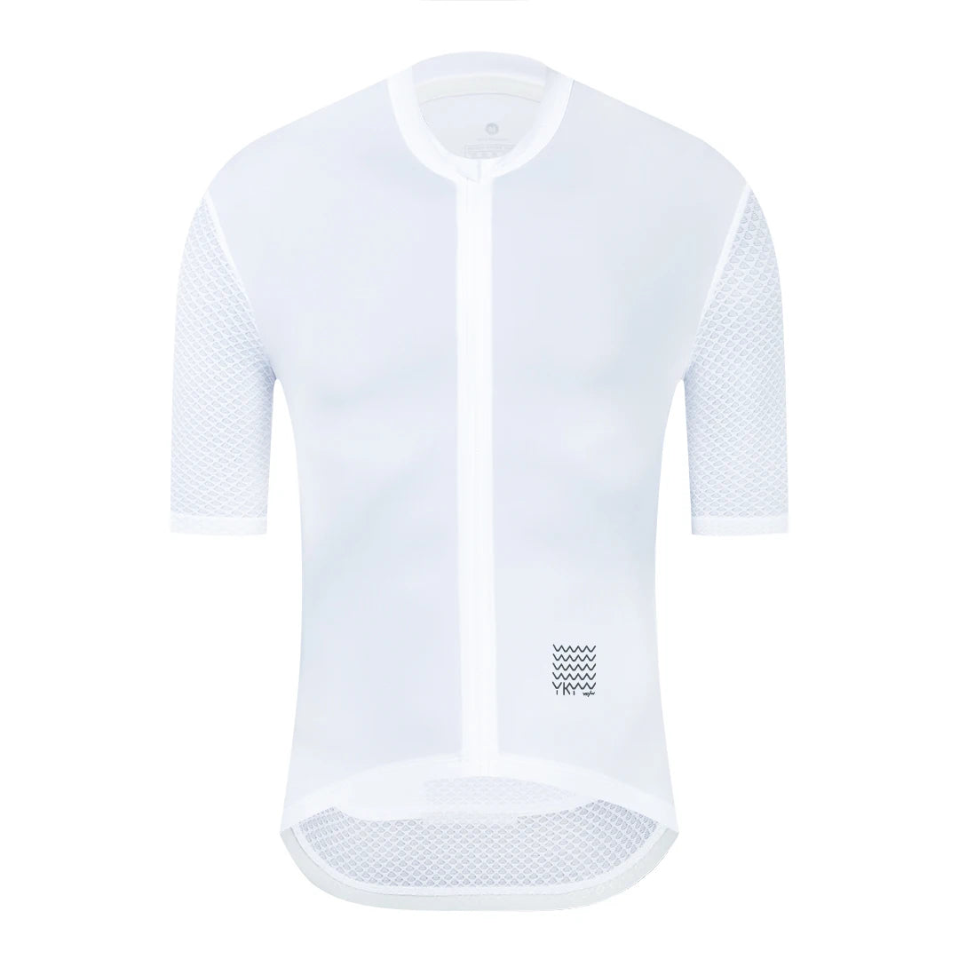YKYWBIKE Men's Classic Cycling Jersey Summer Bicycle Pro Team Short Sleeve Shirt Cycling Maillot Road Bike Breathable Clothin