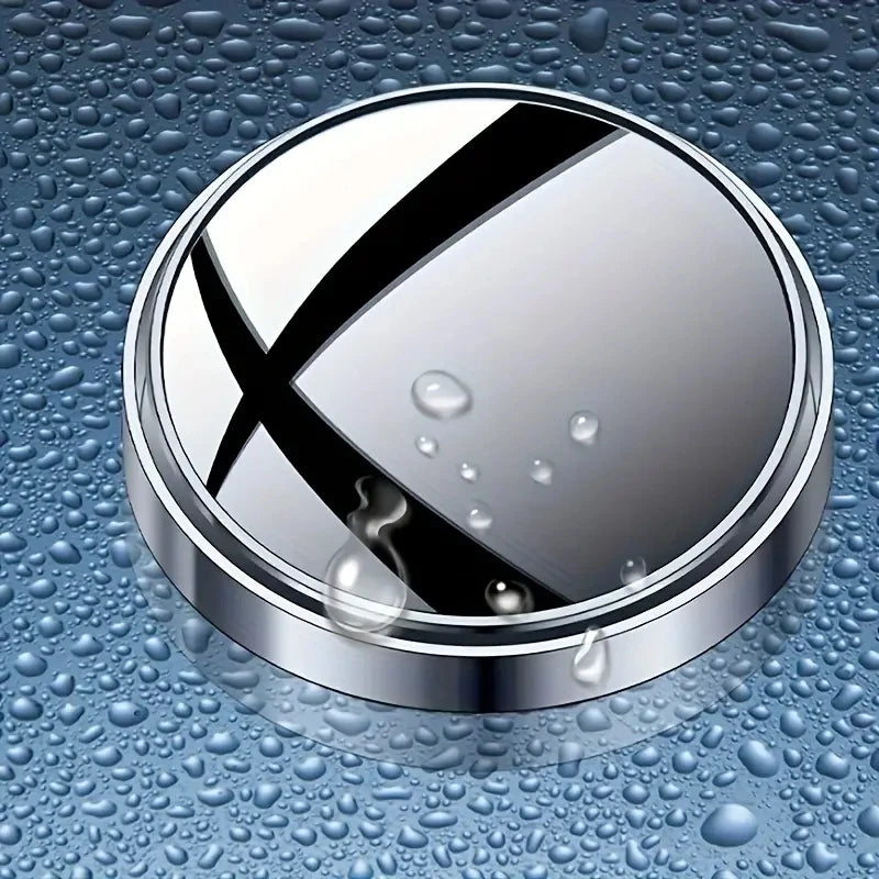 A Pair of 360-Degree Adjustable Wide-Angle Blind Spot Mirrors, Reversing Mirrors, and Rearview Mirrors