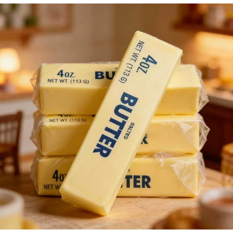 Butter Stick Squishy Toy Slow Rising Squeeze Toy Butter Bar Brick Squishy Fidget Toy Anti Stress Release Hand Relax Gift Toy