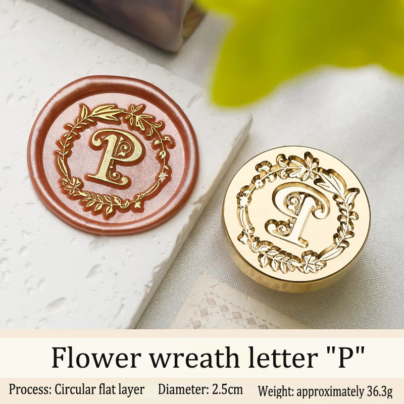 A-Z Seal Kit Sealing Wax for Stamp Head Letter Retro Stamps wax stamp for Wedding Logo for Print Set Wedding Craft Soaps Stam