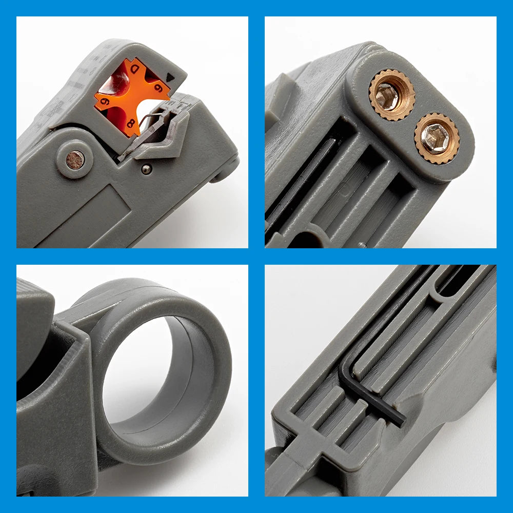 Stripping Pliers Decrustation Wire Cable Tools Stripper Stainless Steel Hexagon Wrench Accessory Insulated Electrical Straigh