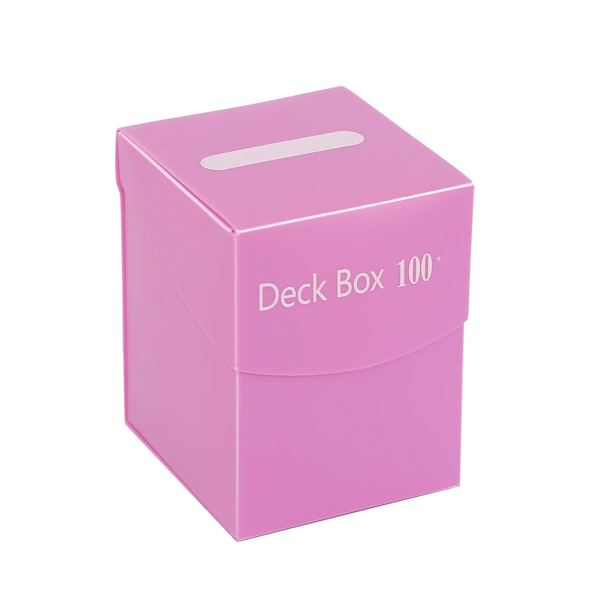 Deck Trading Cards Box for 100+ Game Baseball Card Storage Box Playing Card Carrying Case for Family Party Games Supplies - L