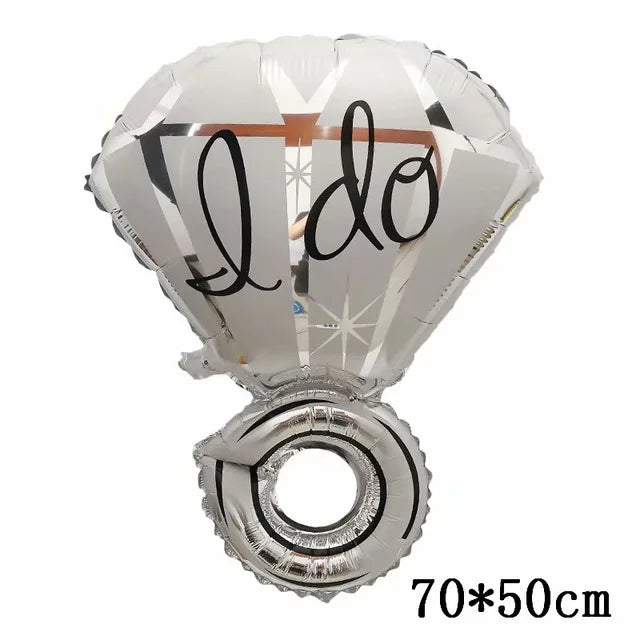 Love Heart Bear Foil Balloons Happy Birthday Valentine’s Day Party Decor Air Helium Globos Wedding Decorations Kids Toys Ball